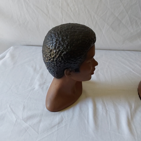 Vintage Lego Hawaiian Afro Hair Head Bust Figurines Set - Picture 9 of 16